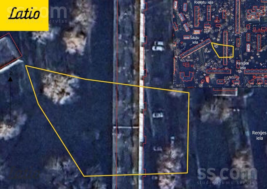 Reņģes, Rīga — zeme