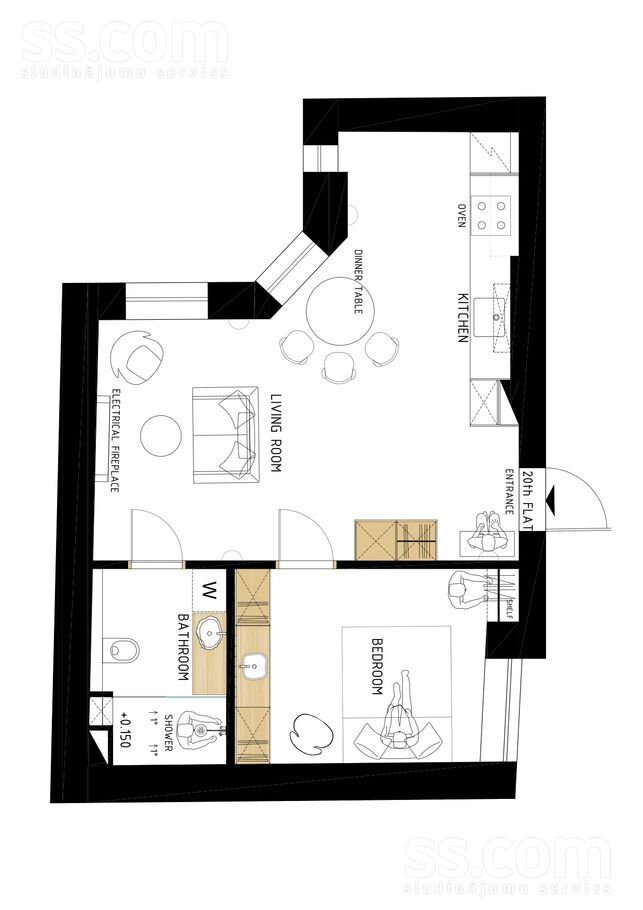 Elizabetes 3, Rīga — dzivoklis