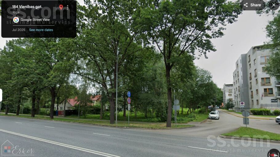 Vienības g. 184, Rīga — zeme