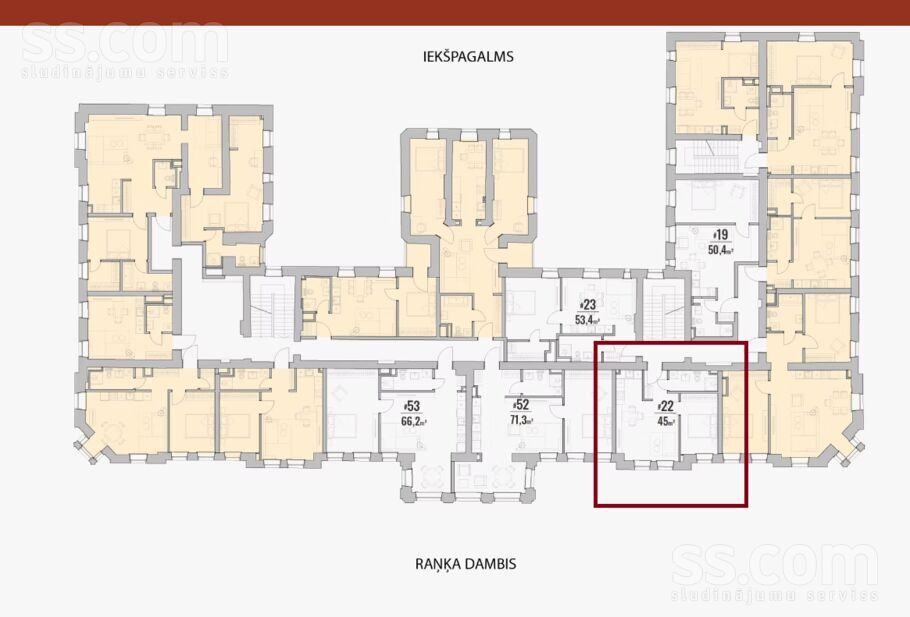 Raņķa d. 22, Rīga — dzivoklis