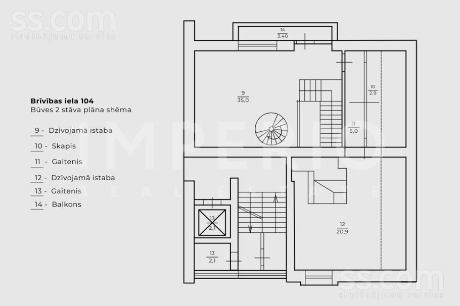 Brīvības 104, Rīga — dzivoklis