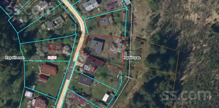 Mežloka iela 13, Bajāri, Rīgas rajons, Ropažu nov. — maja