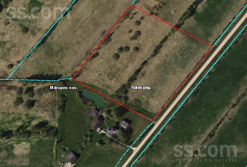 Žubītes, Pavasari, Rīgas rajons, Salas pag. — zeme