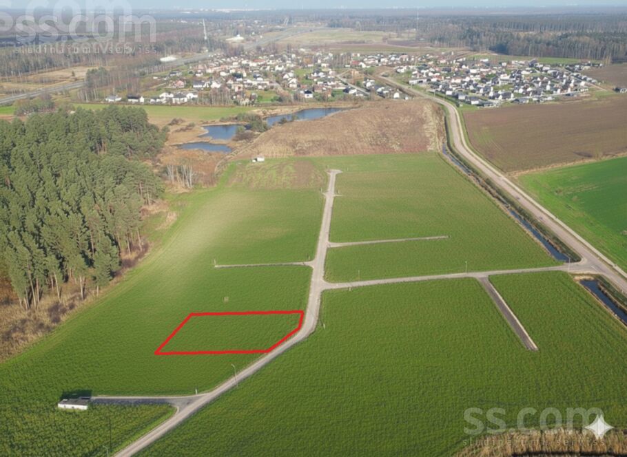 Siliņu iela 42, Lubauši, Rīgas rajons, Olaines pag. — zeme