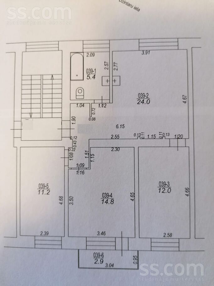 Dzintaru 28, Ventspils un raj., Ventspils — dzivoklis