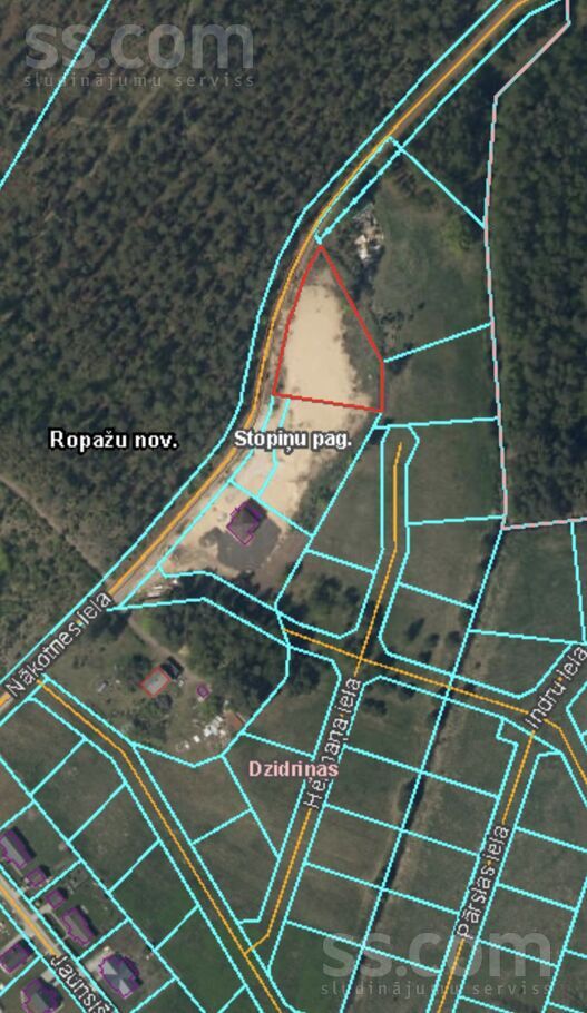 Nākotnes iela 30, Dzidriņas, Rīgas rajons, Stopiņu nov. — zeme