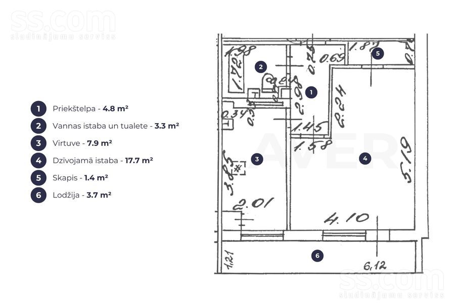 Ilūkstes 54k-7, Rīga — dzivoklis