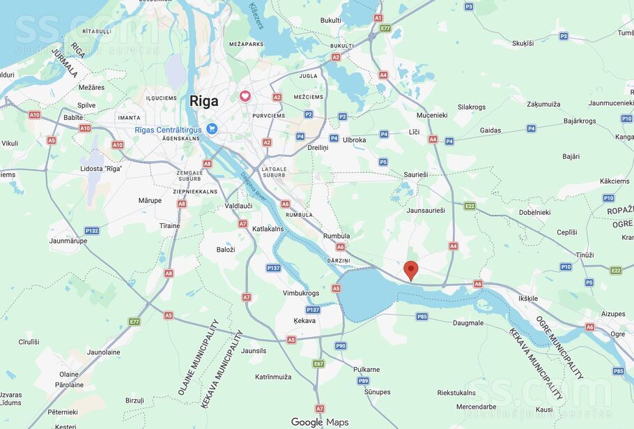 Mēness 2, Rīgas rajons, Salaspils — zeme