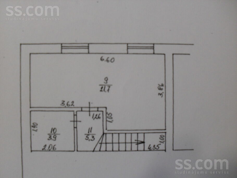 Uzvaras iela 3, Jelgava un raj., Jelgava — telpa