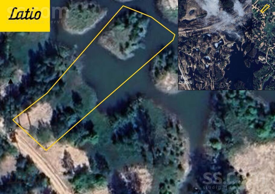 Amatciems 1, Amata, Cēsis un raj., Drabešu pag. — zeme