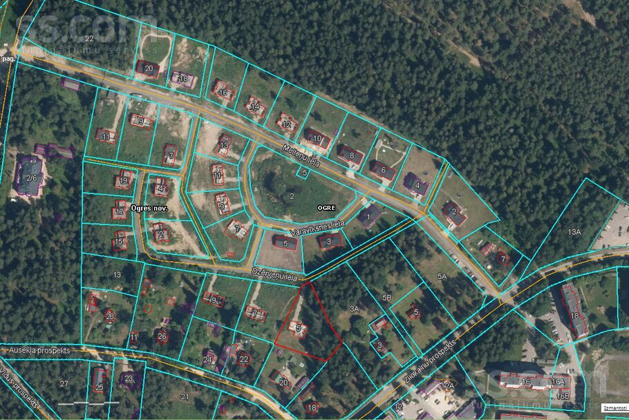 Dzērveņu 5, Ogre un raj., Ogre — maja