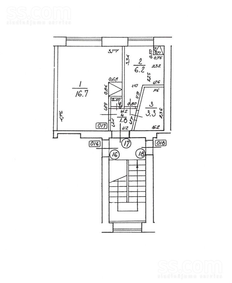 Viestura laukums 3, Valmiermuiža, Valmiera un raj., Valmieras pag. — dzivoklis