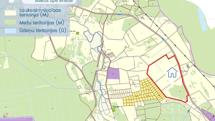 Jaunķezberi, Iecava, Bauska un raj., Iecavas nov. — zeme