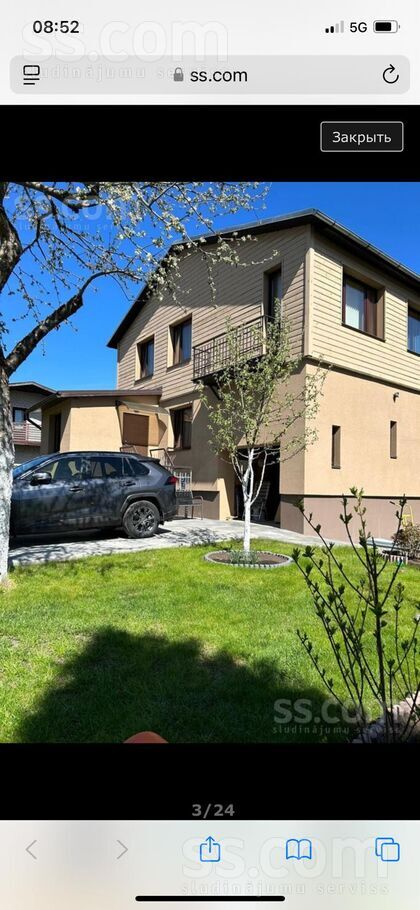 Mezsetu dārzs 72, Jāņupe, Rīgas rajons, Olaines pag. — maja