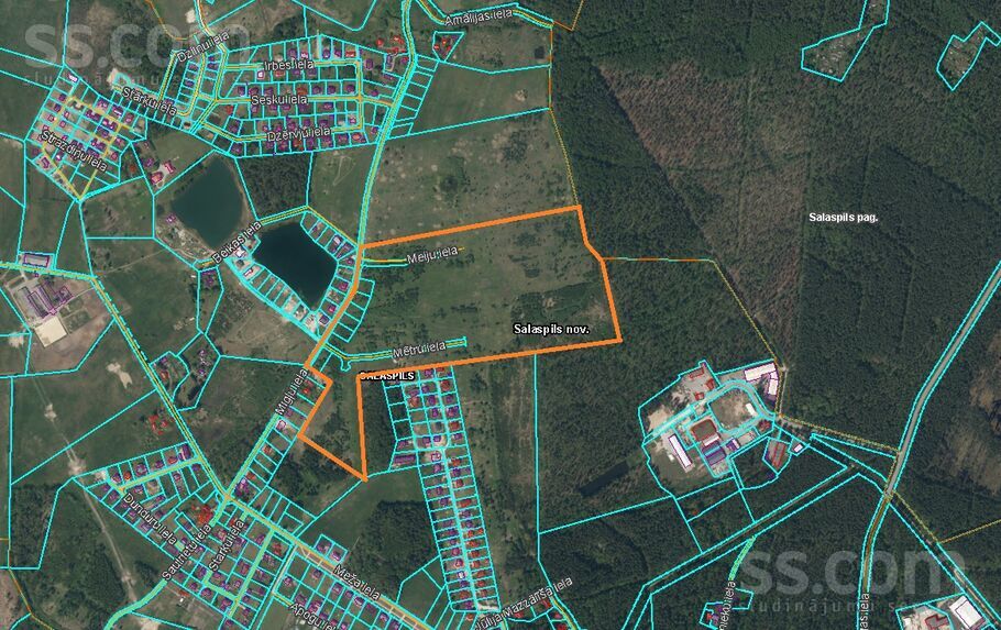 Migļu iela, Rūķi, Rīgas rajons, Salaspils l. t. — zeme