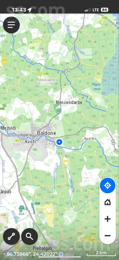 Priežu iela 16, Rīgas rajons, Baldone — maja