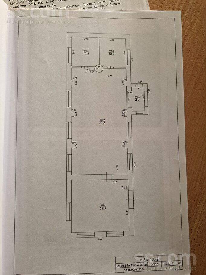 Zvejnieki 1, Zvejnieki, Tukums un raj., Jaunsātu pag. — telpa