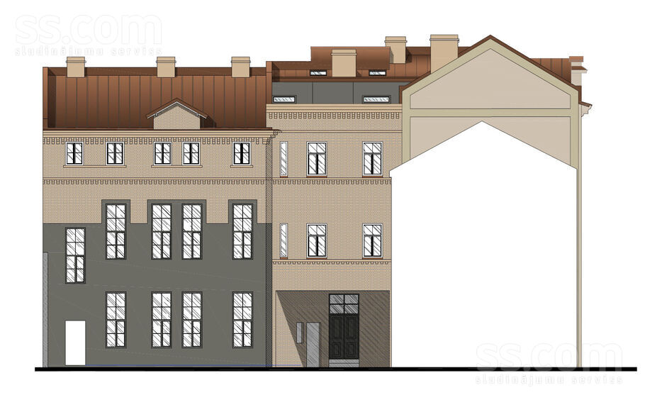 Dzirnavu 136, Rīga — maja