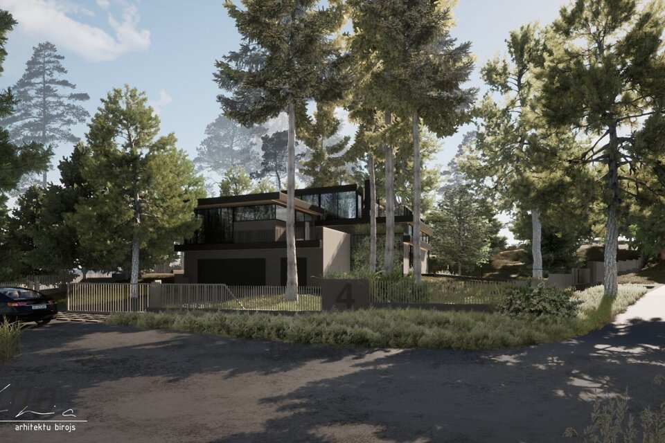 Kalna aleja, Ogre, Ogres nov.