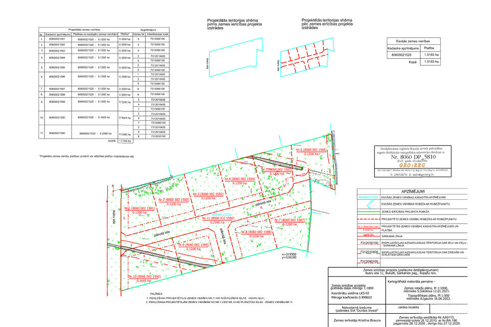 Asaru iela, Bukulti, Ropažu nov.