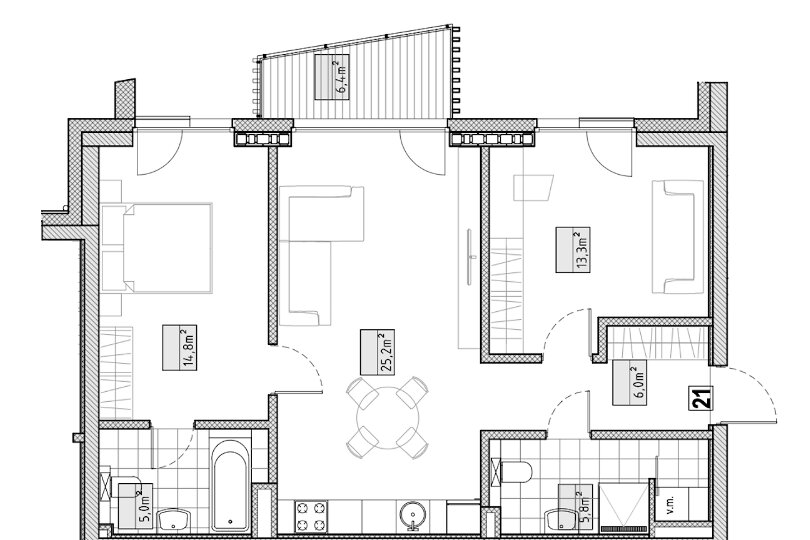 Kaukāza iela 11-21, Rīga
