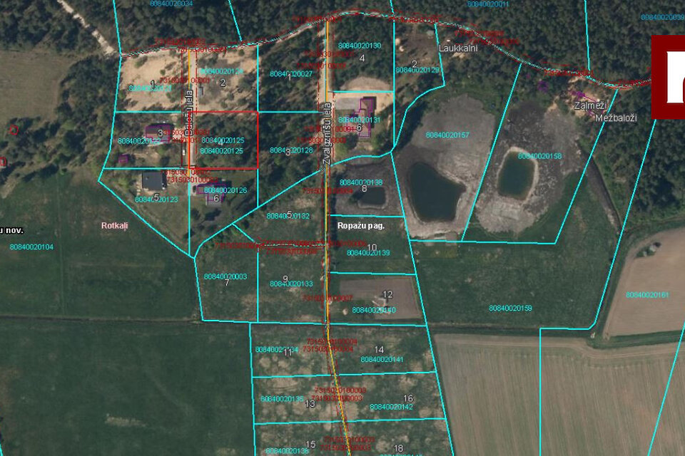 4, Upesciems, Ropažu nov.