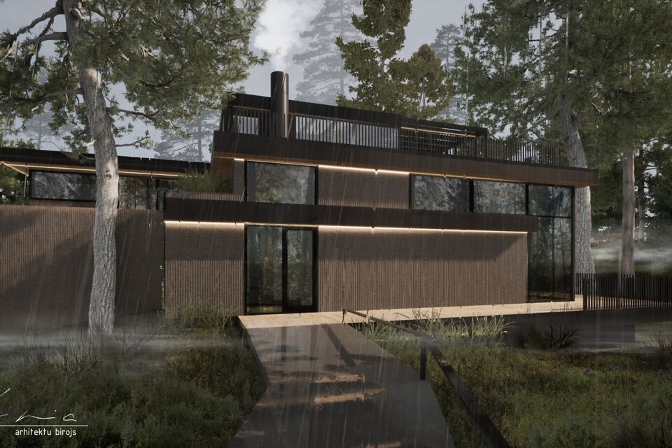 Kalna aleja, Ogre, Ogres nov.