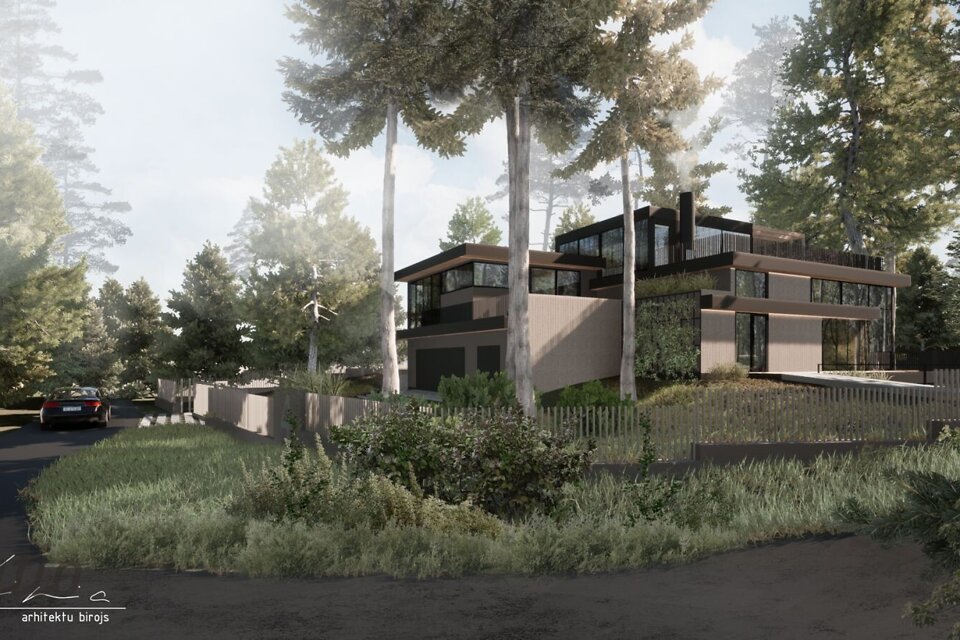 Kalna aleja, Ogre, Ogres nov.