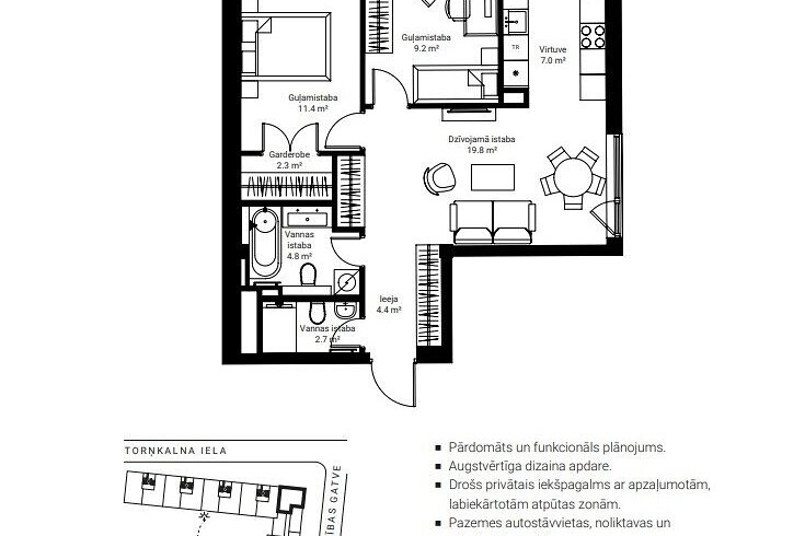 Torņakalna iela 2-24, Rīga