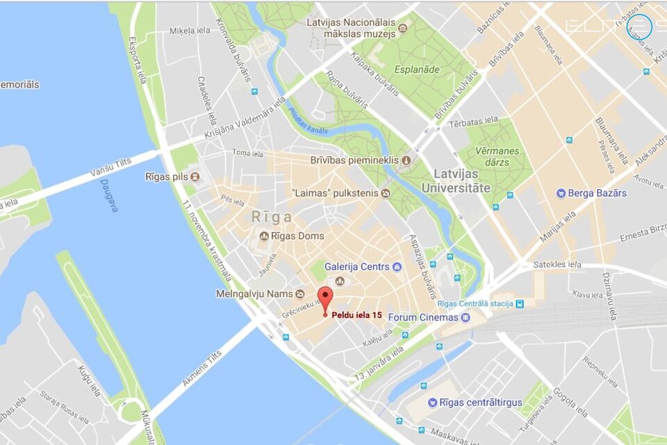 Peldu iela 15, Rīga