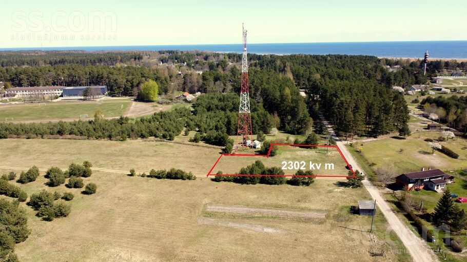 Priežu 10, Mērsrags, Talsi un raj., Mērsraga pag. — zeme