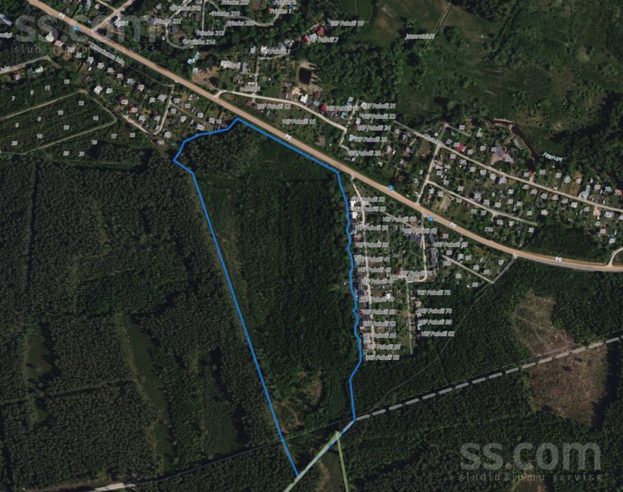 Tilgaļi, VEF-Pabaži, Rīgas rajons, Saulkrastu l. t. — zeme