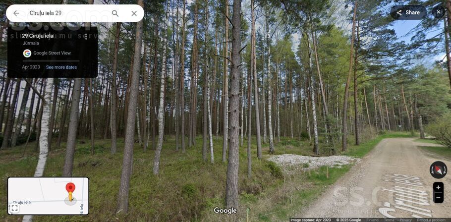 Cīruļu iela 29, Jūrmala — zeme