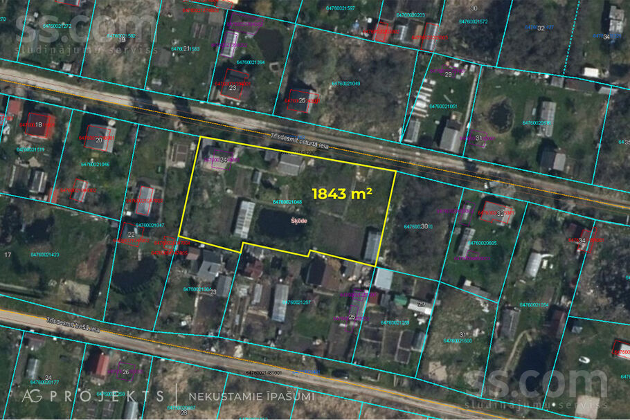 34 iela 24/26/2, Šķēde, Liepāja un raj., Medzes pag. — zeme