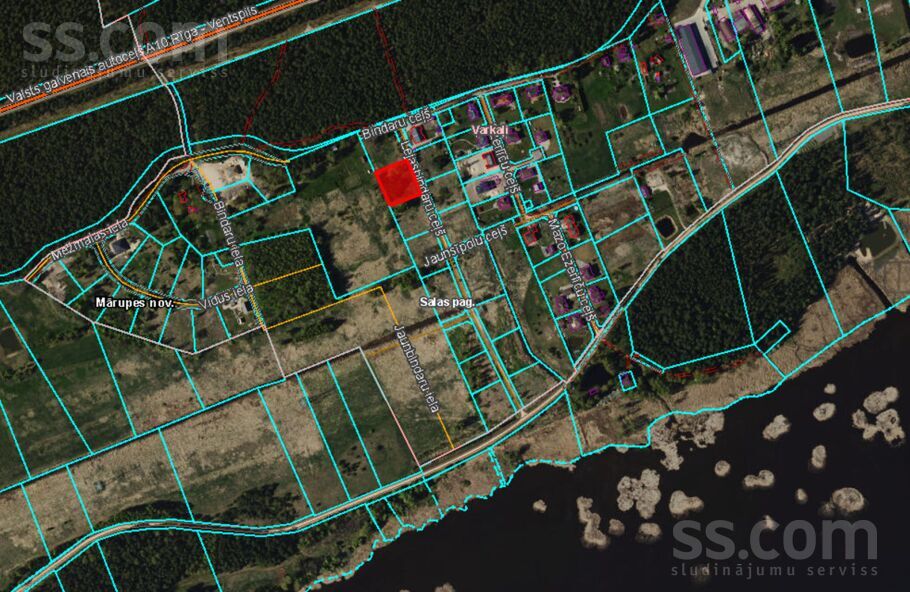 Bindari 14, Varkaļi, Rīgas rajons, Salas pag. — zeme