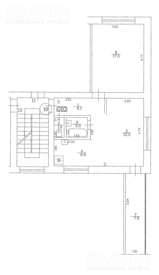 Kalnciema 97a, Rīga — dzivoklis