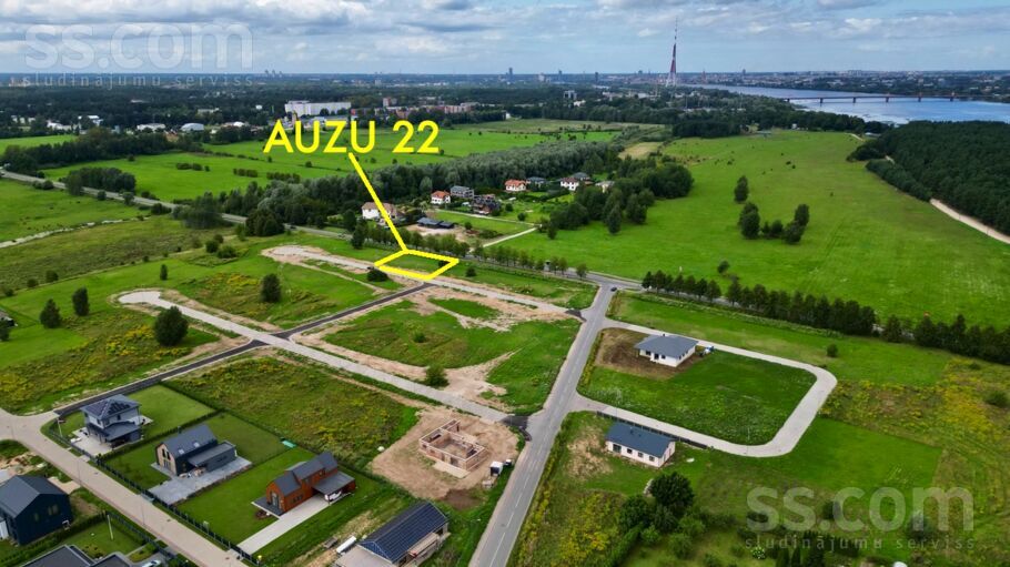 Auzu 22, Rāmava, Rīgas rajons, Ķekavas pag. — zeme