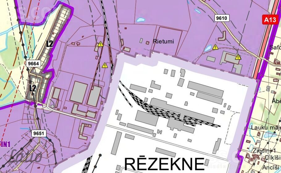 Saullejas 2 2, Lejas Ančupāni, Rēzekne un raj., Vērēmu pag. — zeme