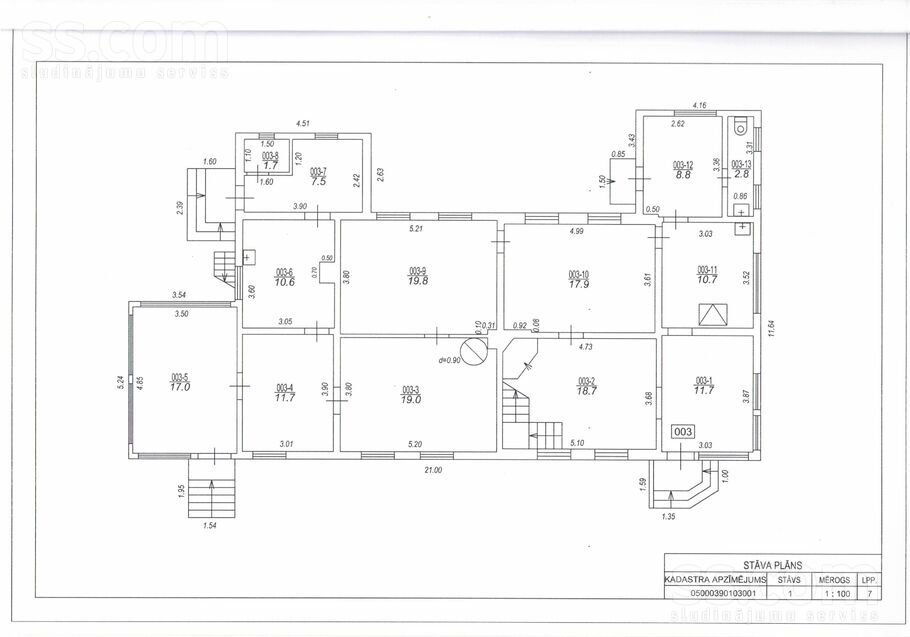 Alberta iela 8, Daugavpils un raj., Daugavpils — maja