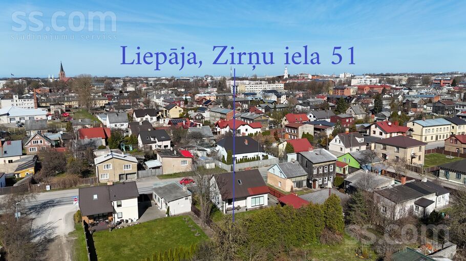 Zirņu iela 51, Liepāja un raj., Liepāja — maja