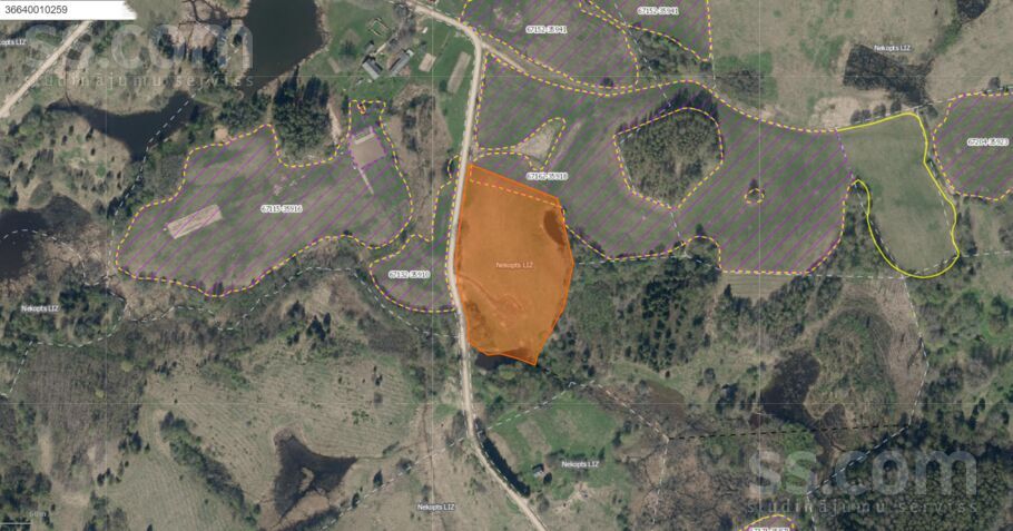 Zaķi b/b, Kalncempji, Alūksne un raj., Kalncempju pag. — zeme