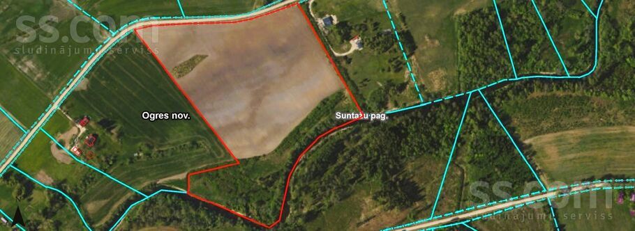 Brīnumpļava, Jugla, Ogre un raj., Suntažu pag. — zeme