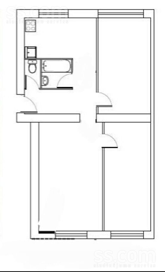 Jatnieku 76, Daugavpils un raj., Daugavpils — dzivoklis