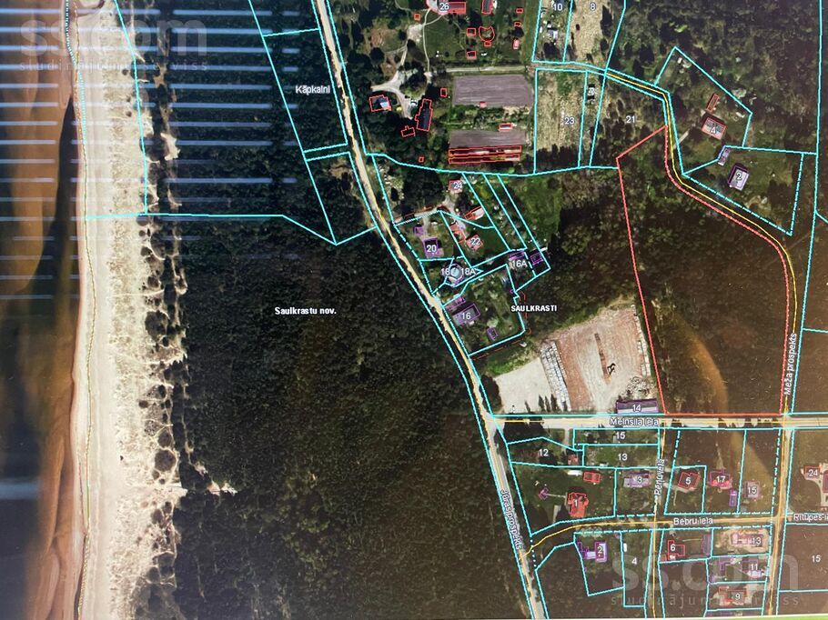 Jūras prospekts 16, Rīgas rajons, Saulkrasti — zeme