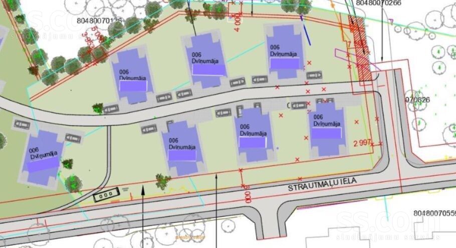 Strautmalu 8, Dzilnuciems, Rīgas rajons, Babītes pag. — zeme