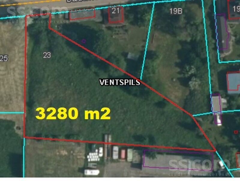 Baldones 23, Ventspils un raj., Ventspils — zeme