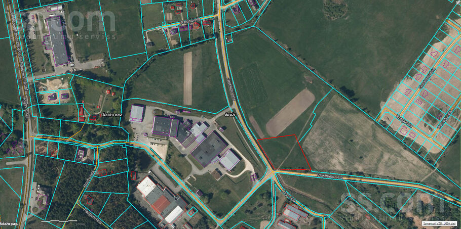 Plostnieku 1, Ādaži, Rīgas rajons, Ādažu nov. — zeme