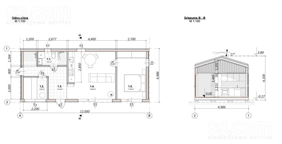 Nellijas iela 3, Vīkuļi, Rīgas rajons, Babītes pag. — maja