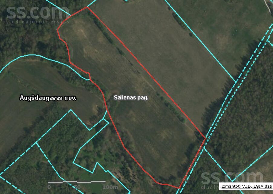Imanti 1, Faļtopi, Daugavpils un raj., Salienas pag. — zeme