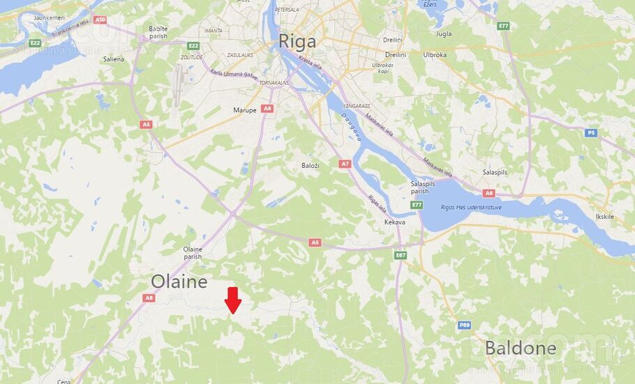 Normaļi, Plakanciems, Rīgas rajons, Ķekavas pag. — zeme